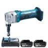 Makita DJN161Z 18V LXT Li-ion Cordless 1.6mm Nibbler With 2 x 5Ah Batteries & Charger