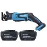 Makita DJR183Z 18V LXT 13mm Cordless Compact Reciprocating Saw With 2 x 12Ah Batteries
