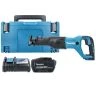 Makita DJR186Z 18V LXT Cordless 32mm Reciprocating Saw With 1 x 12Ah Battery, Charger & Case