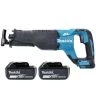 Makita DJR187Z 18V LXT Cordless Brushless 2-Speed 32mm Reciprocating Saw With 2 x 3Ah Batteries
