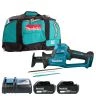 Makita DJR189Z 18V LXT Cordless Brushless 22mm Stroke Reciprocating Saw With 2 x 6.0Ah Battery, Charger & Bag