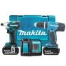 Makita DLX2336F01 18V Li-ion LXT Cordless Combi Drill & Impact Driver With 2 x 3Ah Batteries, Charger & Carry Case