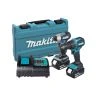 Makita DLX2539ST 18v LXT Cordless Brushless Combi Drill & Impact Driver With 2 x 5Ah Batteries, Charger & Carry Case