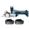 Makita DPJ180Z 18V LXT Cordless Biscuit Jointer With 2 x 6Ah Batteries
