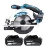 Makita DSS610Z 18V LXT 165mm Cordless Compact Wood Cutting Circular Saw With 2 x 3Ah Batteries