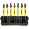 DeWalt DT70820-QZ 7 Piece FLEXTORQ TOUGHCASE 57mm PH PZ TX Mix Bar Set