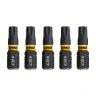 DeWalt DT7383T-QZ T27 x 25mm Screwdriver Bit Set - 5 Pieces