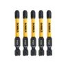 DeWalt DT7392T-QZ PZ3 50mm Impact Torsion Screwdriver Bits – 5 pieces