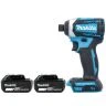 Makita DTD154Z 18V LXT Cordless Brushless 1/4" 175Nm Impact Driver With 2 x 3Ah Batteries