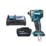 Makita DTD173Z 18V LXT Cordless Brushless 1/4" 180 Nm Impact Driver With 1 x 12Ah Battery & Charger