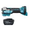 Makita DTM52Z 18V LXT Cordless Brushless Starlock Max Multi-Tool With 1 x 12Ah Battery