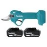 Makita DUP181Z 18V LXT Cordless Brushless Pruning Shears With 2 x 3Ah Batteries