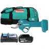 Makita DUP181Z 18V LXT Cordless Brushless Pruning Shears With 1 x 5Ah Battery, Charger & LXT600 Tool Bag