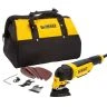 DeWalt DWE315B-GB 240V Oscillating Multi-Tool Kit With Accessories In Bag