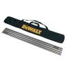 DeWalt DWS5022 1.5M Plunge Saw Guide Rail with DWS5025 Guide Rail Carry Bag
