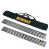 DeWalt DWS5022 2 x 1.5M Plunge Saw Guide Rail with DWS5025 Guide Rail Carry Bag