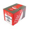 TIMCO Window Fabrication Screws Countersunk with Ribs PH Self-Tapping Thread Self-Drilling Point Martensitic Stainless Steel & Silver Organic - 3.9 x 16 - Pack of 1000 Pieces | B2604