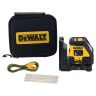 DeWalt DCLE14201RB Rechargeable USB Cross Line Red Beam Laser
