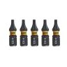 DeWalt DT7379T-QZ T10 x 25mm Screwdriver Bit Set - 5 pieces