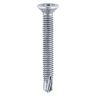 TIMCO Window Fabrication Screws Countersunk PH Metric Thread Self-Drilling Point Zinc - M4 x 16 - Pack of 1000 Pieces | B2604
