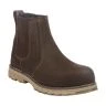 Apache Flyweight Brown Water Resistant Dealer Safety Boots, Size- 12
