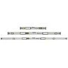 Stanley FMHT43688-1 FATMAX Xtreme 3 Piece Box Beam Spirit Level Set - 600mm, 1200mm & 1800mm