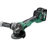 HiKOKI HIKG3612DAJR 36V Multivolt Cordless 115mm Angle Grinder With  2 x 2.5Ah Batteries, Charger & Case | G3612DA/JRZ