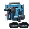 Makita HR004GZ01 40V Max XGT Cordless Brushless SDS Plus Rotary Hammer Drill With 2 x 5Ah Batteries & Case