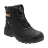 DeWalt Lander BOA Waterproof Nubuck Leather Safety Work Boots, Black – Size 7