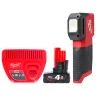 Milwaukee M12CML-401 M12 Cordless Colour Matching Light With 1 x 4.0Ah Battery & Charger