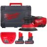 Milwaukee M12FROS2.5-502X M12 FUEL 150mm Random Orbital Sander 2.5mm With 2 x 5.0Ah High output Batteries, Charger & Case