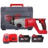 Milwaukee M18BLHACD26-402X M18 18V Cordless Brushless 26mm SDS Plus D- Handle Hammer Drill With 2 x 4.0Ah Batteries, Charger & Case