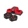 Milwaukee M18FORGENRG-122 18V Forge Battery Charger Kit 2 x 12.0Ah Batteries & Charger