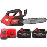 Milwaukee M18FTHCHS30-802 18V Fuel Cordless 30cm Top Handle Chainsaw With 2 x 8.0Ah Batteries & Charger