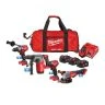 Milwaukee M18ONEPP4A3-503B 18V Cordless Fuel One-Key 4 Piece Power Tool Kit With 3 x 5.0Ah Batteries, Charger & Tool Bag