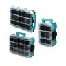 Makita MAKTRAK 3 Piece Stackable Compact Tool Storage Organiser Set
