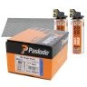 Paslode 300270 32mm Galvanised Angled Brads Nails (Box of 2000 + 2 Fuel Cells) | PN300270