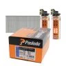 Paslode 921587 F16 x 25mm IM65 Electro-Galv Straight Brad Nails (Box of 2000 + 2 Fuel Cells) | PN921587