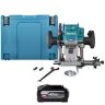 Makita RP001GZ02 40V Max XGT Cordless Brushless 1/2", 1/4" or 3/8" AWS 1900W Router With 1 x 4.0Ah Battery