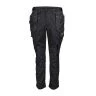 Apache Stretch Slim Fit Holster Pocket Trouser Sudbury Black Trouser | SBST-L31-W36