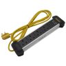 Stanley 4-Gang + 2 USB Powerboard with Cable Management 3m