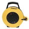 Stanley 240V 13A 4-Socket Semi-Enclosed 15m Cable Reel + 2 USB 