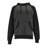 DeWalt Stratford Black/Grey Poly Cotton Hooded Sweatshirt - L