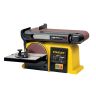 Stanley SXBS914E 240V 370W Cast Iron Base Bench 2-in-1 Belt & Disc Sander