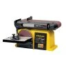 Stanley SXBS914E 240V 370W Cast Iron Base Bench 2-in-1 Belt & Disc Sander