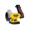 Stanley SXGBL150E 240V 330W Bench Grinder with Grinding Wheel/Sander Arm