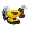 Stanley SXGBP150E 240V 330W Bench Grinder with Grinding/Wire Wheel