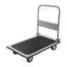 TOUGH MASTER Platform Truck 300KG, 360° Swivel Wheels, Steel Frame, Foldable Design, Optimal Size 91x61x86cm | TM-FPT300