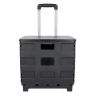 TOUGH MASTER Shopping Trolley with Adjustable Handle, 25KG Load Capacity/ 45L Inner Volume, Size L38 x W33 x H86cm | TM-HT25