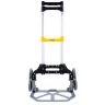 TOUGH MASTER Folding Hand Truck Trolley on Wheels with 80KG Load Capacity Adjustable Telescopic Handle | TM-HTA80